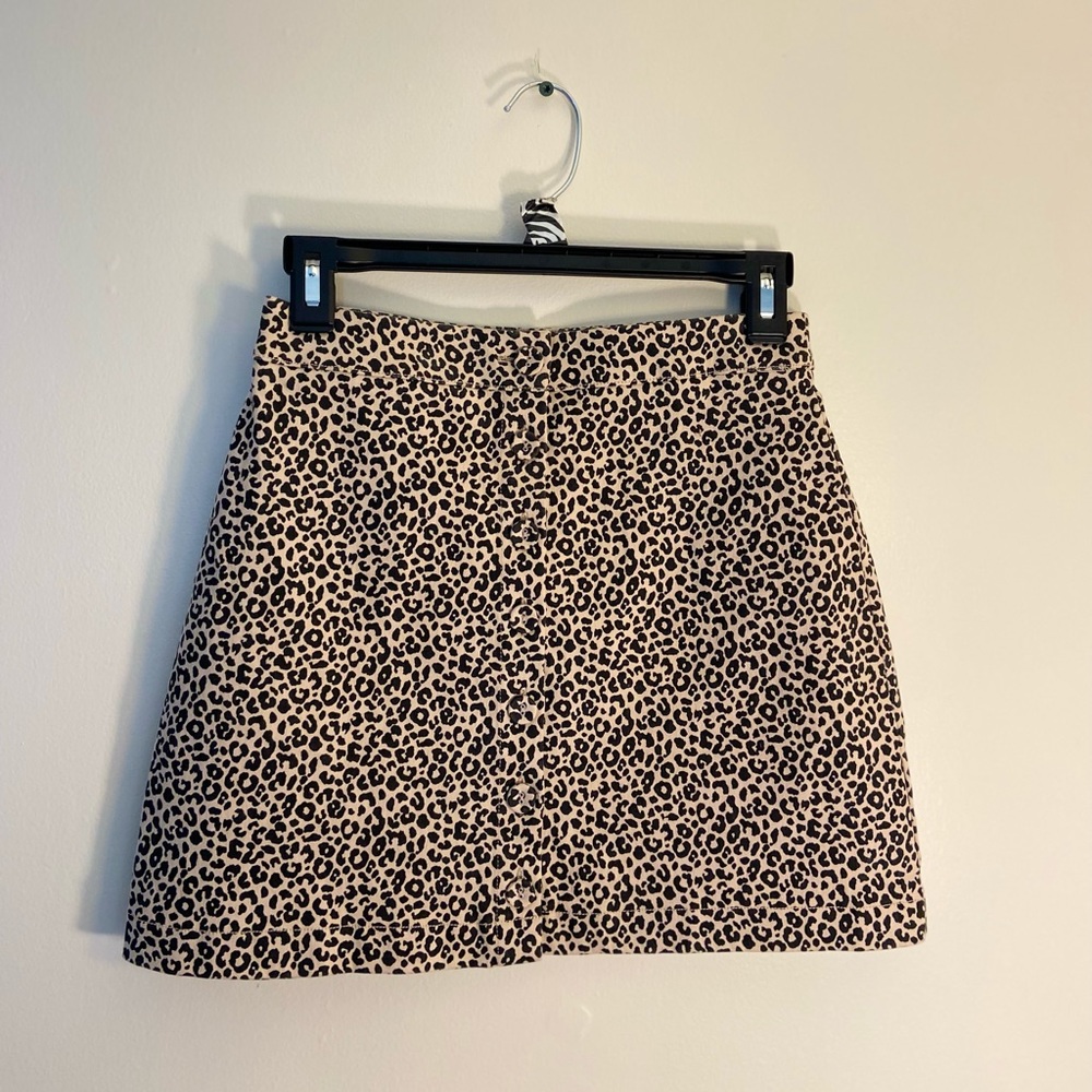 Forever 21 Cheetah Print Skirt